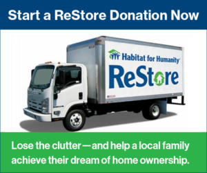 Start a ReStore Donation Now